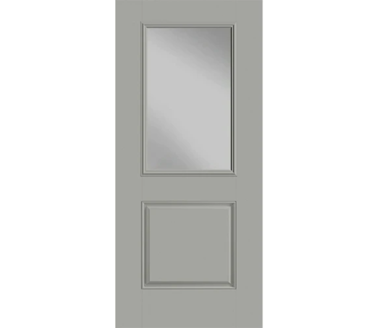 Cincinnati Half Light 1 Panel Fiberglass Entry Door