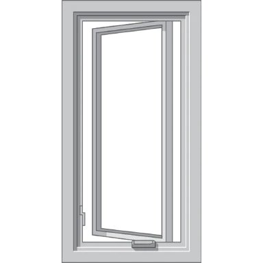 Cincinnati Pella Hurricane Shield Series Vinyl Casement Window